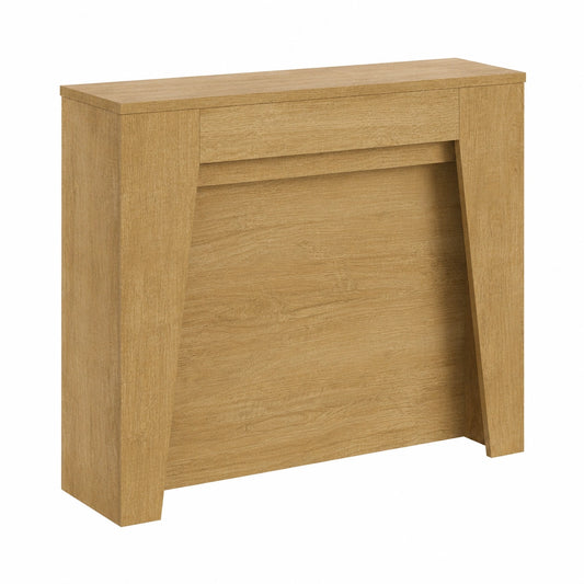 Table console, en chêne, extensible, pour l’entrée ou le salon